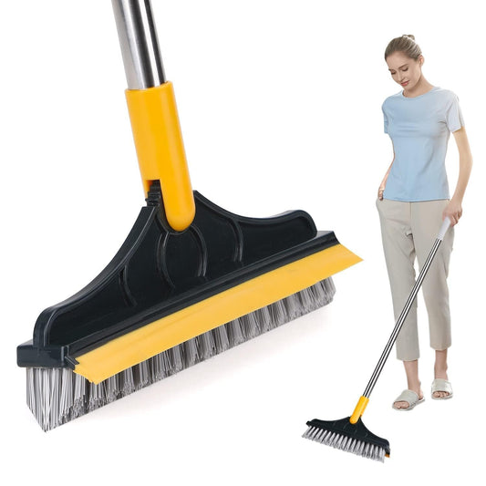 3-in-1 Bathroom Cleaning Brush with Wiper